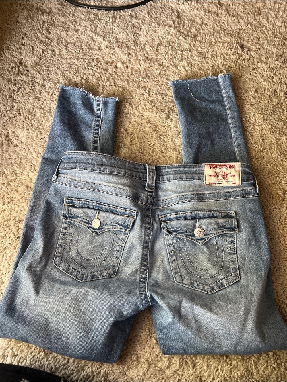 Light Blue True Religion Women's Jeans